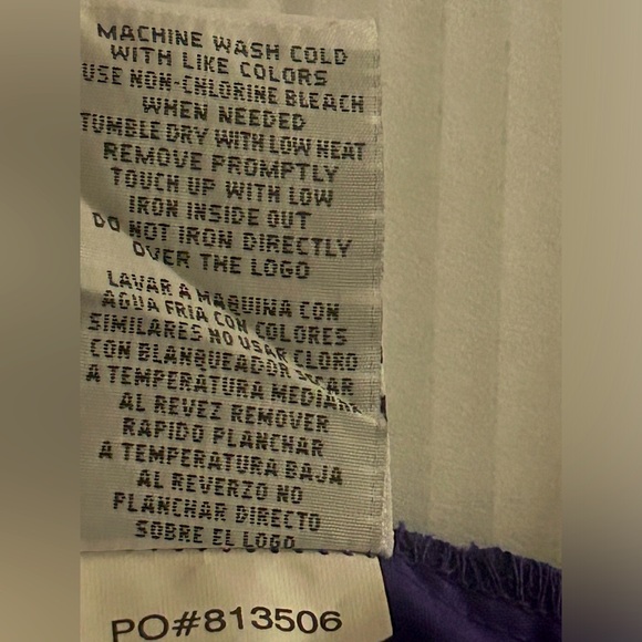 Grey's Anatomy Women’s Junior Top Purple Rain Size 3X Scrub Top by BARCO - Picture 9 of 14